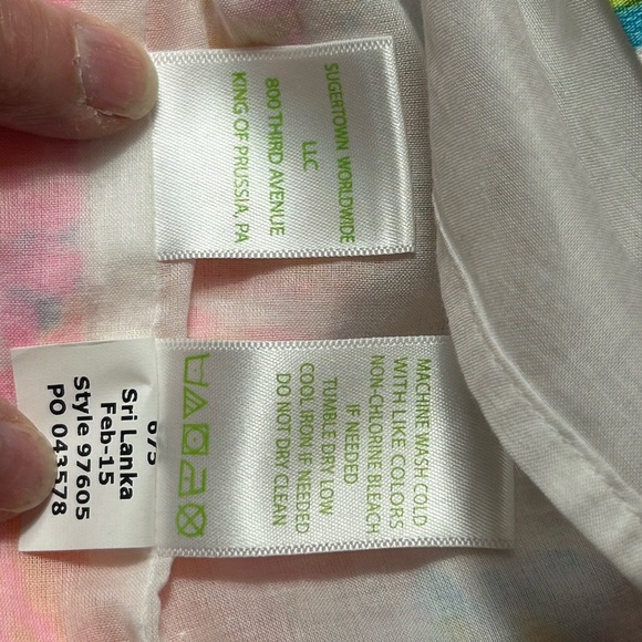 Lilly Pulitzer Kennedy Shift Resort White Casa Marina Halter Dress Size 4 - Picture 5 of 14